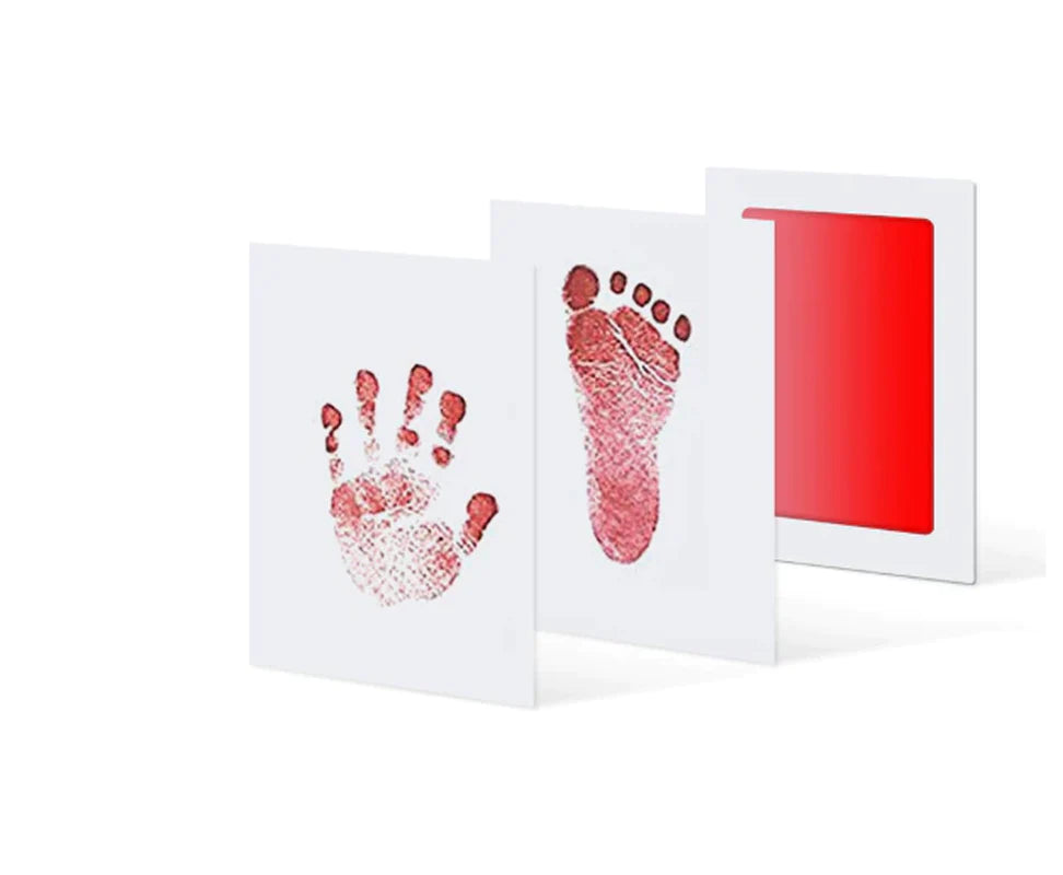 Non-Toxic Ink-Free Pet Footprint and Handprint Printing Pad for Dogs and Babies