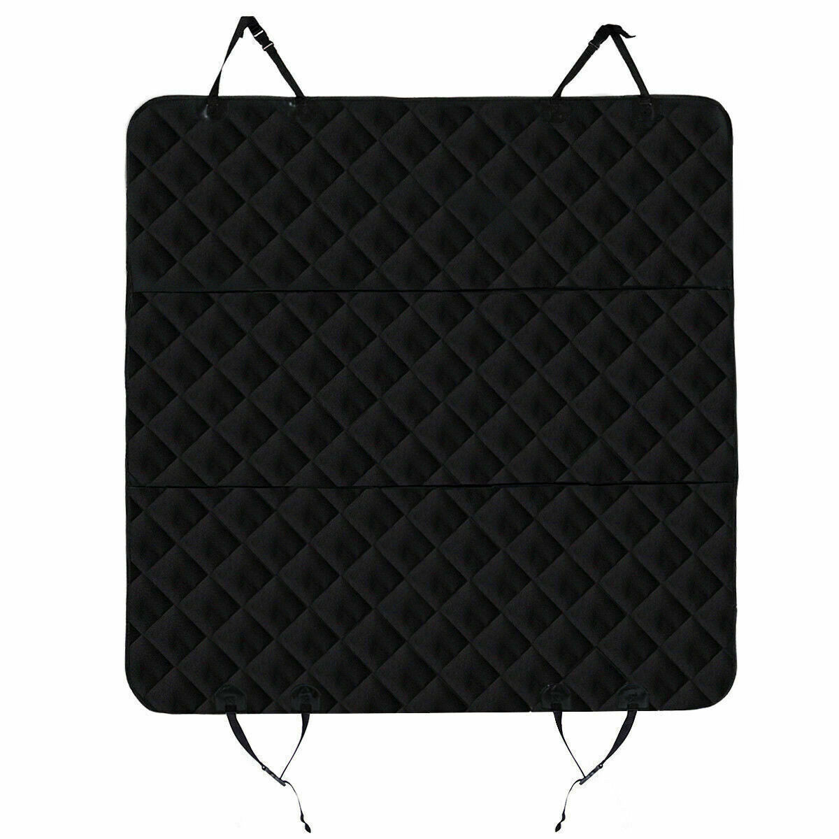 Premium Waterproof Hammock-Style Back Seat Cover for Pets - Dog and Cat Auto Protector