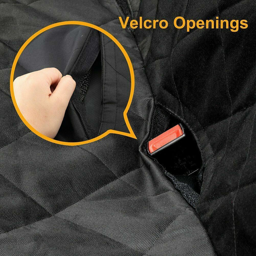 Premium Waterproof Hammock-Style Back Seat Cover for Pets - Dog and Cat Auto Protector