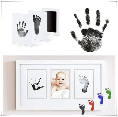 Non-Toxic Ink-Free Pet Footprint and Handprint Printing Pad for Dogs and Babies